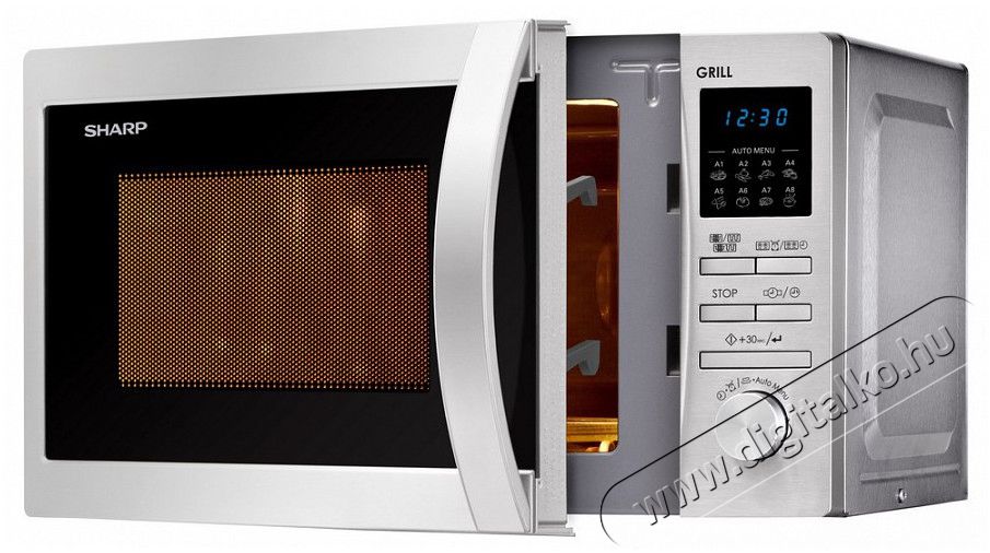SHARP R622STWE mikrohullámú sütő Konyhai termékek - Mikrohullámú sütő - Mikrohullámú sütő (szabadonálló) - 289608