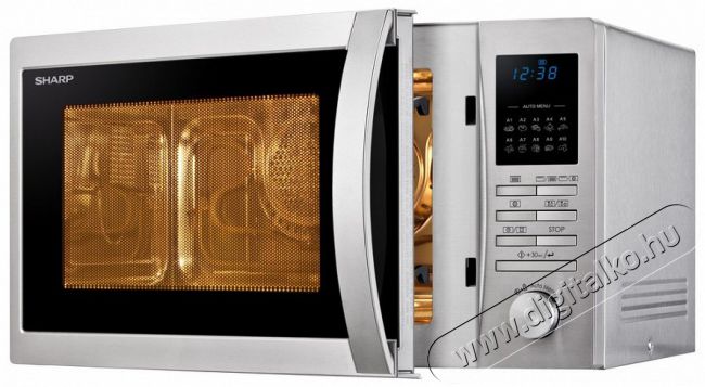 SHARP R822STWE mikrohullámú sütő Konyhai termékek - Mikrohullámú sütő - Mikrohullámú sütő (szabadonálló) - 289604