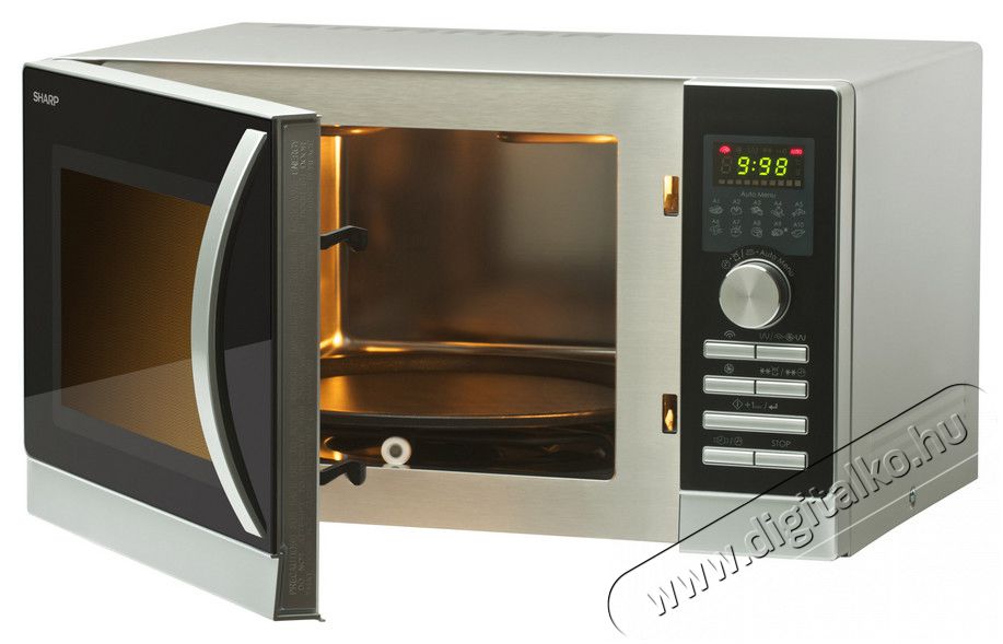 SHARP R842INE mikrohullámú sütő Konyhai termékek - Mikrohullámú sütő - Mikrohullámú sütő (szabadonálló) - 289606