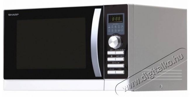 SHARP R843INW mikrohullámú sütő Konyhai termékek - Mikrohullámú sütő - Mikrohullámú sütő (szabadonálló) - 314322