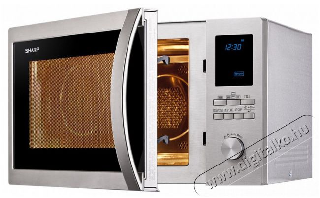 SHARP R982STWE mikrohullámú sütő Konyhai termékek - Mikrohullámú sütő - Mikrohullámú sütő (szabadonálló) - 289599