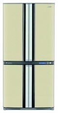 SHARP SJF78PEBE hűtőszekrény Konyhai termékek - Hűtő, fagyasztó (szabadonálló) - Amerikai típusú Side By Side hűtő - 298868