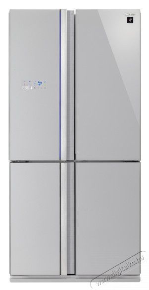 SHARP SJFS820VSL hűtőszekrény Konyhai termékek - Hűtő, fagyasztó (szabadonálló) - Alulfagyasztós kombinált hűtő - 289174