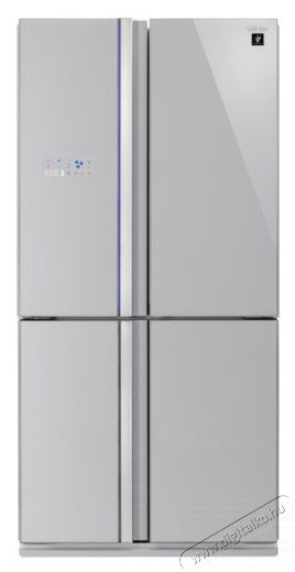 SHARP SJFS820VSL hűtőszekrény Konyhai termékek - Hűtő, fagyasztó (szabadonálló) - Alulfagyasztós kombinált hűtő - 289174