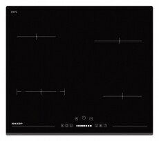 SHARP KH6V08BS00EU elektromos főzőlap Konyhai termékek - Sütő-főzőlap, tűzhely (beépíthető) - Elektromos főzőlap (beépíthető) - 306099