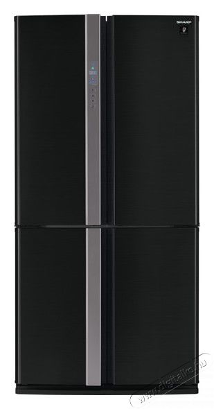 SHARP SJFP810VBK hűtőszekrény Konyhai termékek - Hűtő, fagyasztó (szabadonálló) - Amerikai típusú Side By Side hűtő - 289169