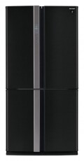 SHARP SJFP810VBK hűtőszekrény Konyhai termékek - Hűtő, fagyasztó (szabadonálló) - Amerikai típusú Side By Side hűtő - 289169