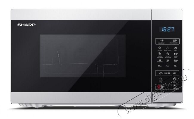SHARP YC-MG02E-S mikrohullámú sütő Konyhai termékek - Mikrohullámú sütő - Mikrohullámú sütő (szabadonálló) - 346912