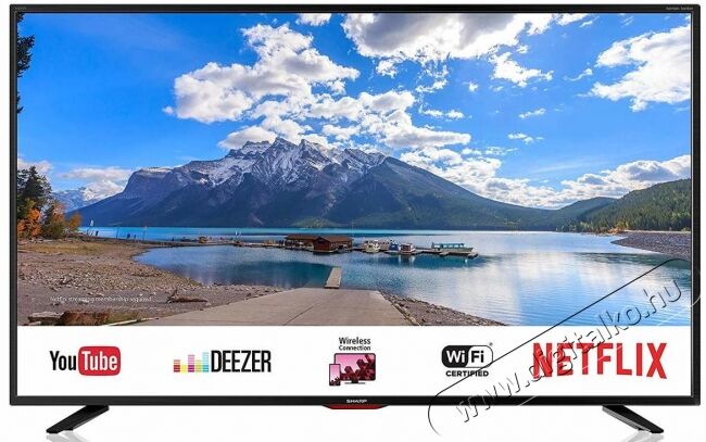 SHARP 65BJ3E Ultra HD Smart LED televízió Televíziók - LED televízió - UHD 4K felbontású - 363677