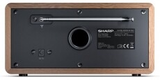 SHARP DR-450BR DAB+/ RDS FM rádió - barna Audio-Video / Hifi / Multimédia - Rádió / órás rádió - Internet webrádió - 370480