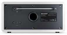 SHARP DR-450WH DAB+/ RDS FM rádió - fehér Audio-Video / Hifi / Multimédia - Rádió / órás rádió - Internet webrádió - 370481