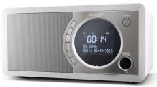 SHARP DR-450WH DAB+/ RDS FM rádió - fehér Audio-Video / Hifi / Multimédia - Rádió / órás rádió - Internet webrádió - 370481