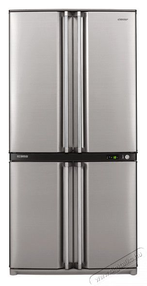 SHARP SJF790STSL hűtőszekrény Konyhai termékek - Hűtő, fagyasztó (szabadonálló) - Amerikai típusú Side By Side hűtő - 289164