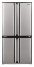 SHARP SJF790STSL hűtőszekrény Konyhai termékek - Hűtő, fagyasztó (szabadonálló) - Amerikai típusú Side By Side hűtő - 289164