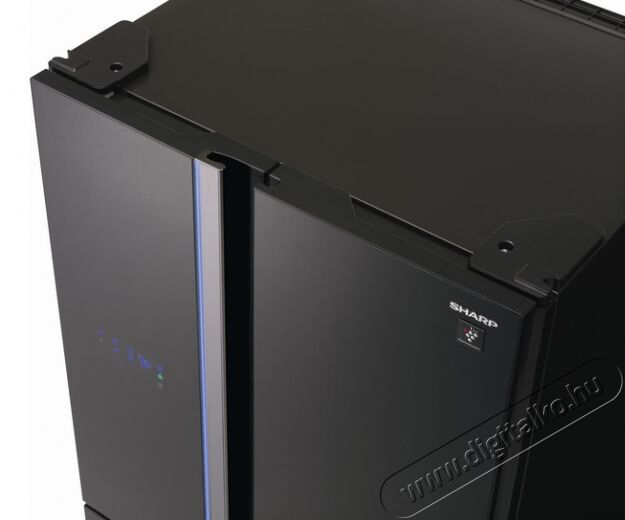 SHARP SJFS810VBK hűtőszekrény Konyhai termékek - Hűtő, fagyasztó (szabadonálló) - Amerikai típusú Side By Side hűtő - 289171