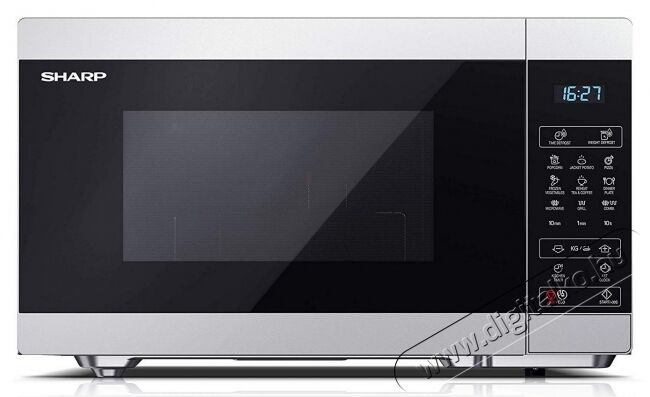 SHARP YC-MG81E-S mikrohullámú sütő Konyhai termékek - Mikrohullámú sütő - Mikrohullámú sütő (szabadonálló) - 346922