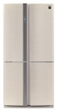 SHARP SJFP810VBE hűtőszekrény Konyhai termékek - Hűtő, fagyasztó (szabadonálló) - Amerikai típusú Side By Side hűtő - 289168