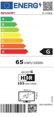 SHARP 43BN5EA Ultra HD Smart LED televízió Televíziók - LED televízió - UHD 4K felbontású - 369927