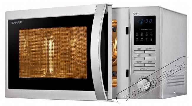 SHARP R722STWE mikrohullámú sütő Konyhai termékek - Mikrohullámú sütő - Mikrohullámú sütő (szabadonálló) - 289607
