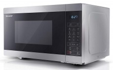 SHARP YC-MG81E-S mikrohullámú sütő Konyhai termékek - Mikrohullámú sütő - Mikrohullámú sütő (szabadonálló) - 346922