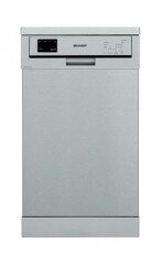 SHARP QWHS24F472IEU mosogatógép Konyhai termékek - Mosogatógép - Keskeny (45cm-ig) szabadonálló mosogatógép - 354111