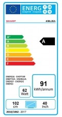 SHARP 40BL2EA Ultra HD Smart LED televízió Televíziók - LED televízió - UHD 4K felbontású - 353392