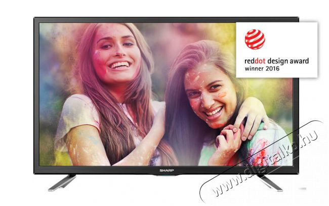 SHARP LC-24CHG6132EM HD Smart LED televízió Televíziók - LED televízió - 720p HD Ready felbontású - 349895