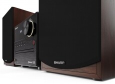SHARP XL-B512BR Bluetooth mikrohifi rendszer - barna, fa hangszórókkal Audio-Video / Hifi / Multimédia - Hifi - Sztereó - Mikro-, mini hifi rendszer - 369934