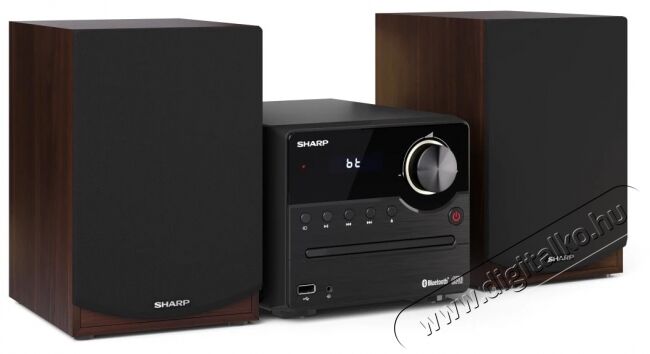 SHARP XL-B512BR Bluetooth mikrohifi rendszer - barna, fa hangszórókkal Audio-Video / Hifi / Multimédia - Hifi - Sztereó - Mikro-, mini hifi rendszer - 369934