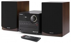 SHARP XL-B512BR Bluetooth mikrohifi rendszer - barna, fa hangszórókkal Audio-Video / Hifi / Multimédia - Hifi - Sztereó - Mikro-, mini hifi rendszer - 369934