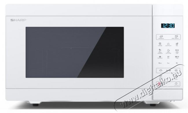 SHARP YC-MG51EC mikrohullámú sütő - fehér  Konyhai termékek - Mikrohullámú sütő - Mikrohullámú sütő (szabadonálló) - 370857