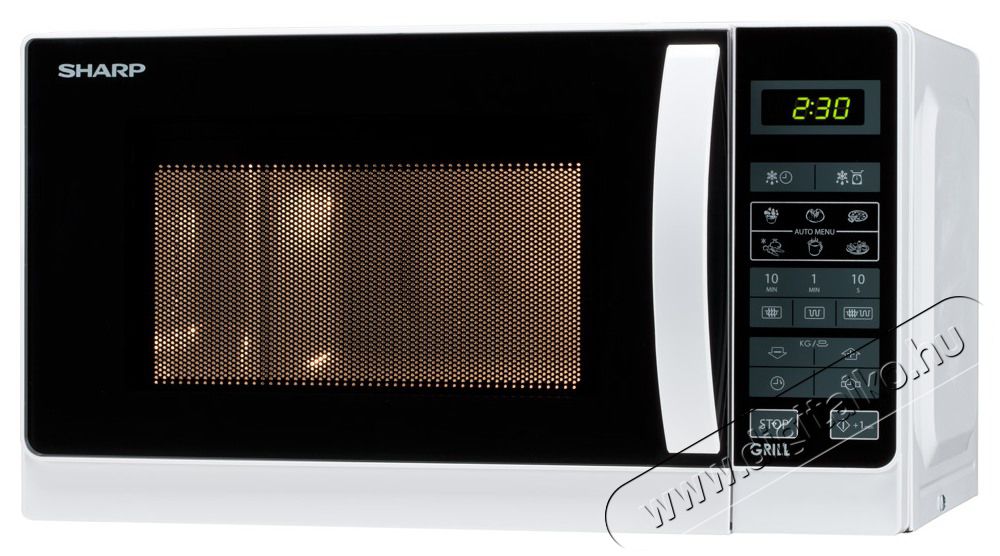 SHARP R642WE mikrohullámú sütő - fehér Konyhai termékek - Mikrohullámú sütő - Mikrohullámú sütő (szabadonálló) - 291449
