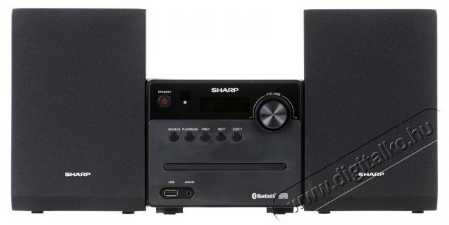 SHARP XL-B510(BR) micro HiFi rendszer - barna Audio-Video / Hifi / Multimédia - Hifi - Sztereó - Mikro-, mini hifi rendszer - 353179