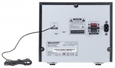 SHARP XL-B510(BR) micro HiFi rendszer - barna Audio-Video / Hifi / Multimédia - Hifi - Sztereó - Mikro-, mini hifi rendszer - 353179
