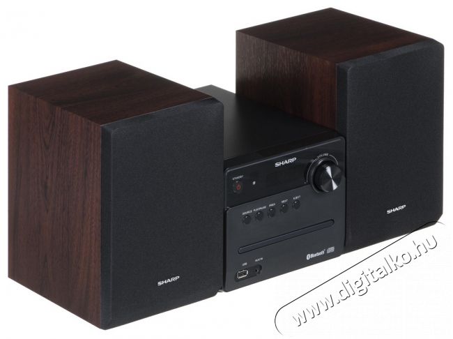 SHARP XL-B510(BR) micro HiFi rendszer - barna Audio-Video / Hifi / Multimédia - Hifi - Sztereó - Mikro-, mini hifi rendszer - 353179