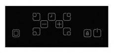 SHARP KH6V08FT00EU elektromos főzőlap Konyhai termékek - Sütő-főzőlap, tűzhely (beépíthető) - Elektromos főzőlap (beépíthető) - 306247