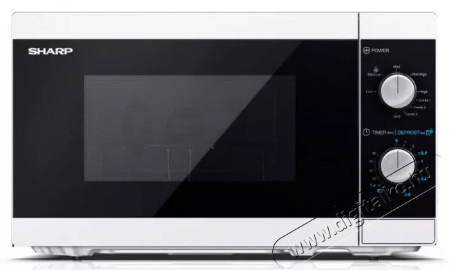 SHARP YC-MG01EW mikrohullámú sütő  Konyhai termékek - Mikrohullámú sütő - Mikrohullámú sütő (szabadonálló) - 371606