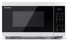 SHARP YC-MG02EW mikrohullámú sütő - fehér-fekete  Konyhai termékek - Mikrohullámú sütő - Mikrohullámú sütő (szabadonálló) - 371607