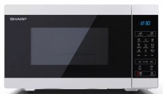 SHARP YC-MG51EW mikrohullámú sütő - fehér-fekete  Konyhai termékek - Mikrohullámú sütő - Mikrohullámú sütő (szabadonálló) - 371608