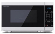 SHARP YC-MG81EW mikrohullámú sütő - fehér-fekete  Konyhai termékek - Mikrohullámú sütő - Mikrohullámú sütő (szabadonálló) - 371609