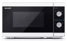 SHARP YC-MS01EW mikrohullámú sütő - fekete-fehér Konyhai termékek - Mikrohullámú sütő - Mikrohullámú sütő (szabadonálló) - 371610