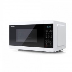 SHARP YC-MG02EW mikrohullámú sütő - fehér-fekete  Konyhai termékek - Mikrohullámú sütő - Mikrohullámú sütő (szabadonálló) - 371607