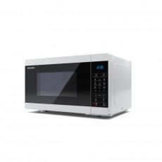 SHARP YC-MG81EW mikrohullámú sütő - fehér-fekete  Konyhai termékek - Mikrohullámú sütő - Mikrohullámú sütő (szabadonálló) - 371609