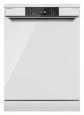 SHARP QW-NA1CF47EW-EU Mosogatógép 60CM Konyhai termékek - Mosogatógép - Normál (60cm) szabadonálló mosogatógép - 372760