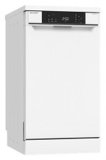 SHARP QW-NS1CF49EW-EU Mosogatógép 45CM Konyhai termékek - Mosogatógép - Keskeny (45cm-ig) szabadonálló mosogatógép - 372764