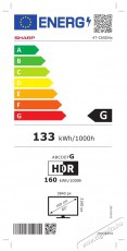 SHARP 65DN2EA Ultra HD Smart LED televízió Televíziók - LED televízió - UHD 4K felbontású - 372934