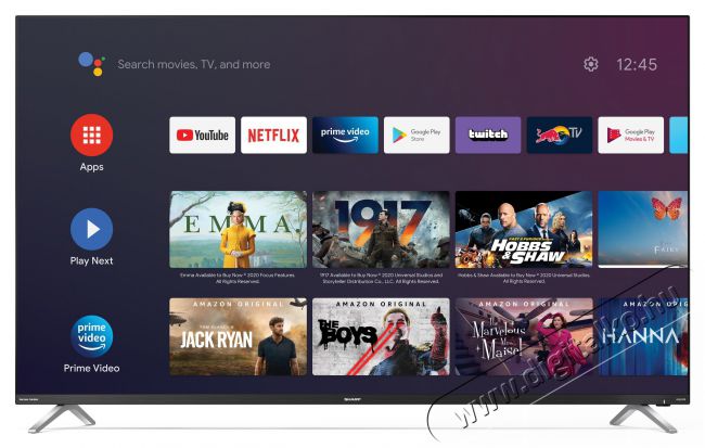 SHARP 65DN2EA Ultra HD Smart LED televízió Televíziók - LED televízió - UHD 4K felbontású - 372934
