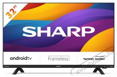 SHARP 32DI2EA 81cm-es HD READY ANDROID 9 LED TV Televíziók - LED televízió - 720p HD Ready felbontású - 373667