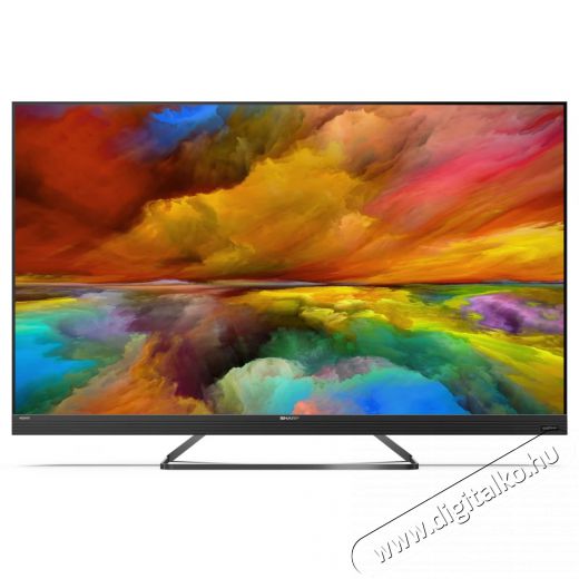 SHARP 50EQ3EA Smart LED Televízió Televíziók - LED televízió - UHD 4K felbontású - 379820