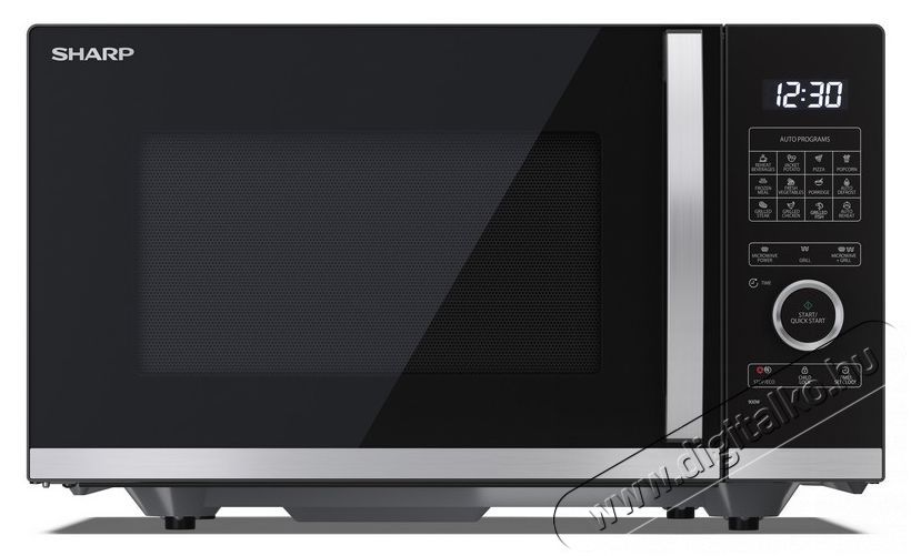 SHARP YC-QG254AEB mikrohullámú sütő  Konyhai termékek - Mikrohullámú sütő - Mikrohullámú sütő (szabadonálló) - 380743